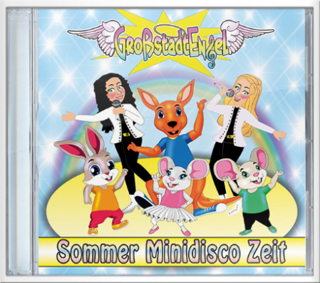GroßstadtEngel mit ihrem Album Sommer Minidisco Zeit